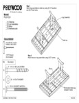 POLYWOOD Nautical Trestle Table Assembly Instructions