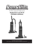 Powr-Flite PF14 and PF18 Manual
