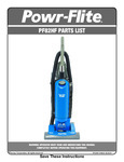 Powr-Flite PF82HF Manual