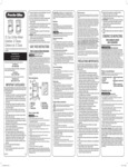 Proctor Silex 43680 Use & Care Guide