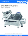 ProCut_KMS-12_Meat_Slicer_Manual