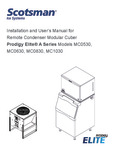 Scotsman User Manual RC ProdigyELITE MC0530 MC0630 MC0830 MC1030