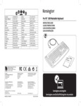 Kensington ProFit Washable USB Keyboard_Instructions Kensington ProFit Washable USB Keyboard_Instructions