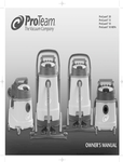 ProTeam ProGuard 10+ Manual