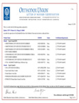 Quaker Kosher Certificate