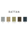 rattan colors
