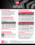 oatey PVC cement cure chart
