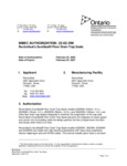 Rectorseal SureSeal BMEC Authorization