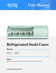 Refrigerated Sushi Case Manual Refrigerated Sushi Case Manual