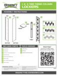 Regency 3 Column Assembly Instructions