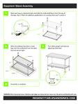 Regency Equipment Stand Assembly Regency Equipment Stand Assembly