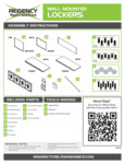 Regency Wall Mount Assembly Instructions