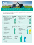 Ansell Healthcare Reusable Gloves Flyer - Chemical _ Viral