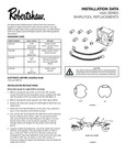 Robertshaw INSTALLATION DATA 5500 SERIES whirlpool replacements Robertshaw INSTALLATION DATA 5500 SERIES whirlpool replacements