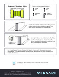 Versare Room Divider 360 Assembly