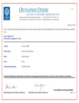 Roses Kosher Certificate