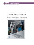 Edlund S11 Manual