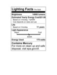 S5862 Lighting Facts S5862 Lighting Facts
