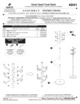Safco 5474241BL Instructions