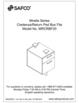 Safco Mirella mrcrbf20 Credenza Box Assembly Instructions Safco Mirella mrcrbf20 Credenza Box Assembly Instructions