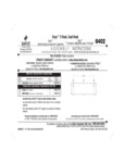 Safco 5476402BL Instructions