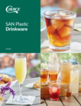 SAN Plastic Drinkware Care Guide