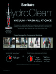 Sanitaire HydroClean 752SC930A SS QRG