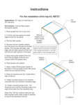 Installation Instructions Installation Instructions