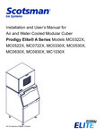 Scotsman Prodigy Elite A Series Manual Scotsman Prodigy Elite A Series Manual