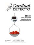 Cardinal Deteco Solar Scale Manual