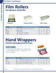 Sealer Sales Film Rollers and Hand Wrappers Catalog