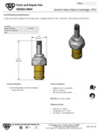 Sell Sheet for T&S Brass 006020-40NS Spindle Assembly