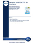 SellSheet_Febreze_smallSPACES_Product Information Sheet_EN_Rev 12-20-22