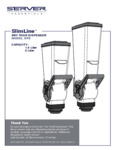 Server SlimLine Dispensers Manual