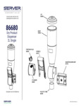 SERVER 86680 Parts List