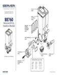 SERVER 88760 Parts List