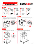 ServIt Silverware Cart Assembly ServIt Silverware Cart Assembly