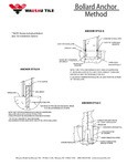 WAU200 Bollard Anchor Method