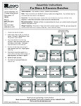 Siena_Ravenna_Benches Instructions