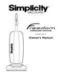 Simplicity S10CV Manual Simplicity S10CV Manual