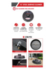 Simpson 80165 Pressure Washer Infographic