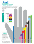 Ansell Healthcare Glove Size Chart