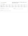 K110LS size chart K110LS size chart