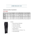 National Patrol Sizing Chart National Patrol Sizing Chart