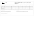 NKDC2104 size chart