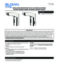 Sloan EAF 350 Series Manual