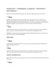 Snap Drape DURALAST PERENNIAL CLASSICS TRUFINISH SOFTWEAVE cleaning instructions