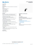 Soap Dispenser Spec Sheet