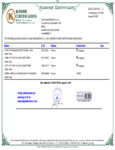 Sosa Kosher Certificate