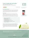 Sosa VEG MOUSSE GELATIN Instructions